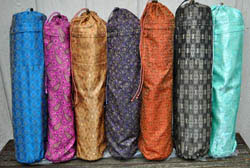 Sari Pattern Yoga Mat Bags